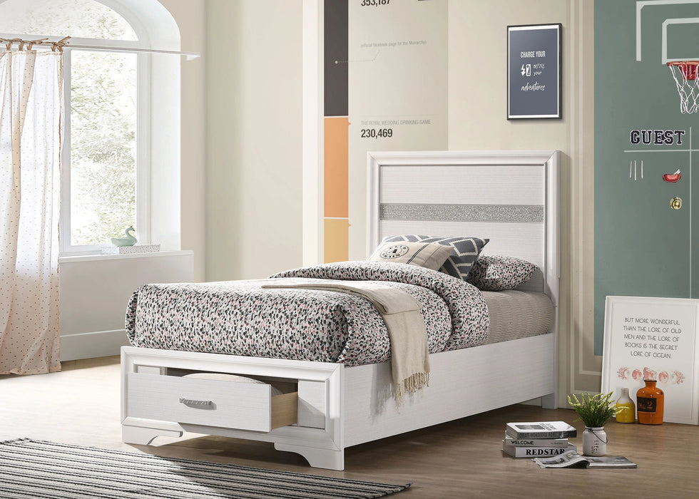 Five Star Furniture - Miranda Panel Platform Storage Bed