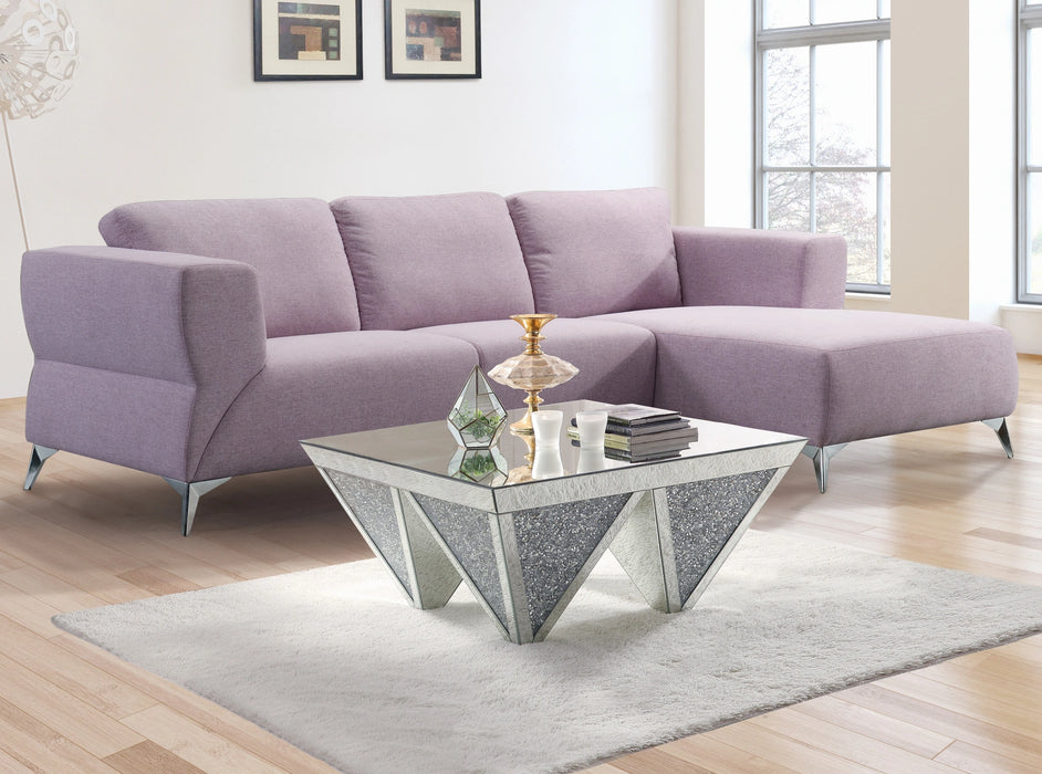 Five Star Furniture - Josiah Pale Berries Fabric Sectional Sofa