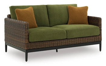 Five Star Furniture - Horizon Hall Outdoor Loveseat with Cushion