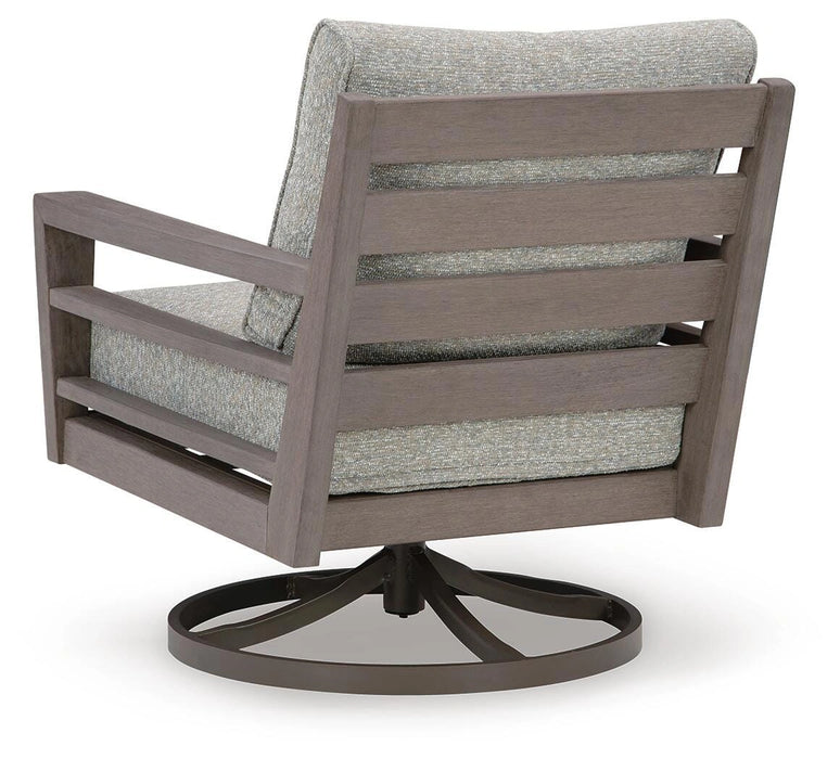 Five Star Furniture - Hillside Barn Outdoor Swivel Lounge with Cushion