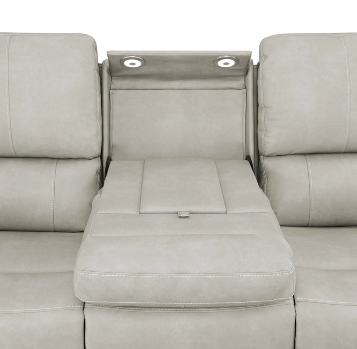 Five Star Furniture - Brickston Triple Power Reclining Sofa