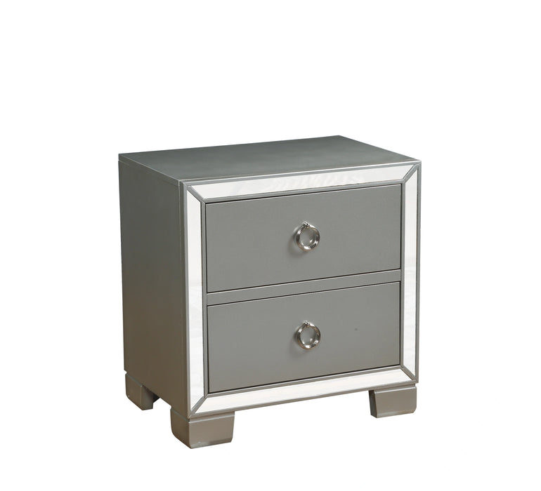 Five Star Furniture - Voeville II Platinum Nightstand
