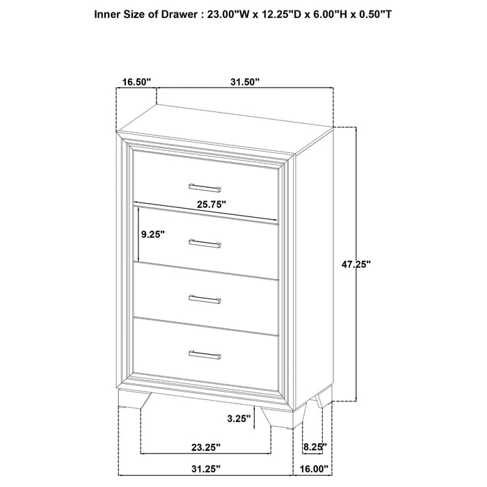Five Star Furniture - Wright Bedroom Set