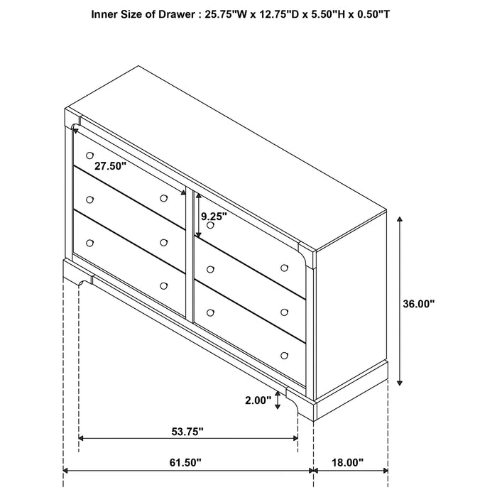 Five Star Furniture - Gran Park Bedroom Set