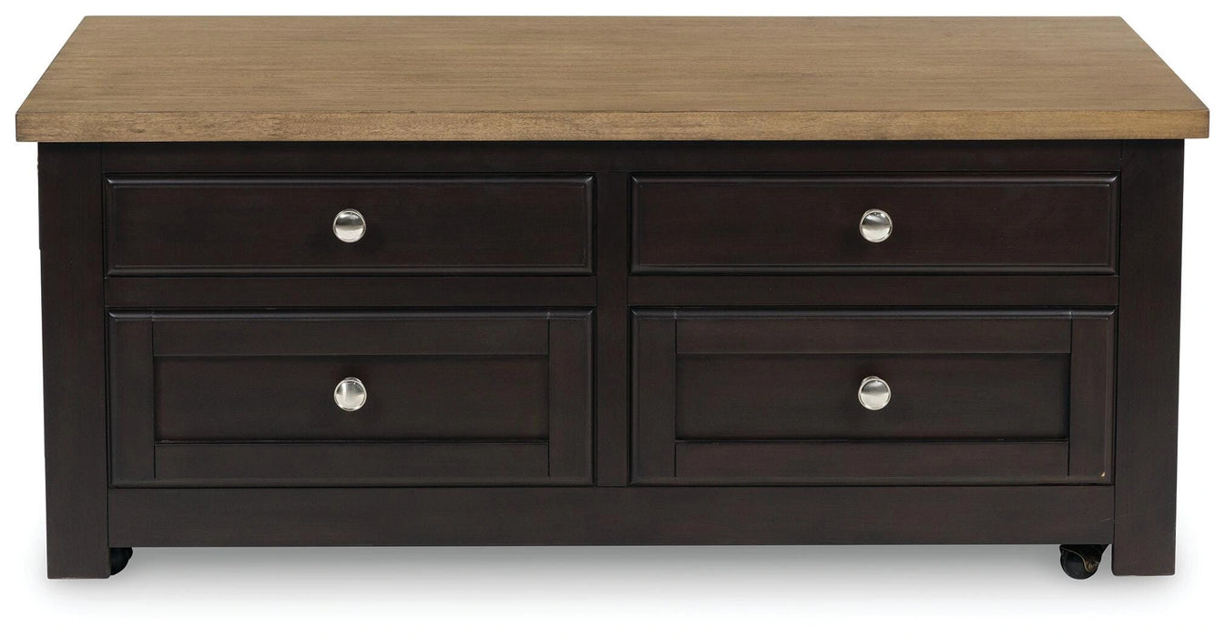 Five Star Furniture - Drazmine Lift-Top Coffee Table