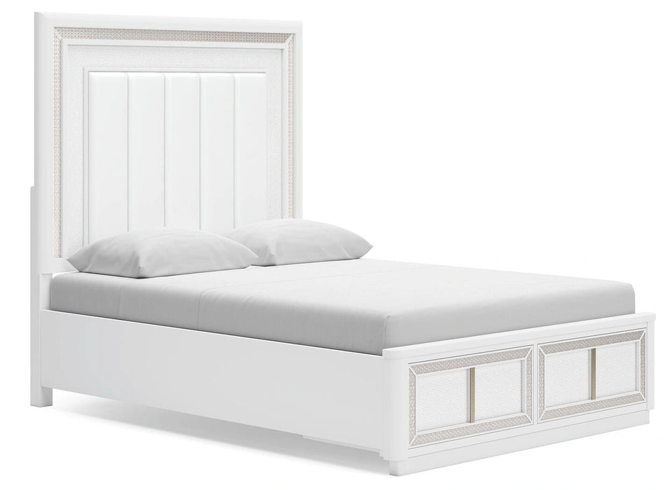 Five Star Furniture - Chalanna Upholstered Storage Bed