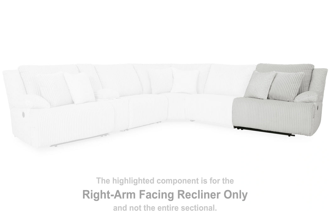 Five Star Furniture - Top Tier Reclining Sectional Sofa with Chaise
