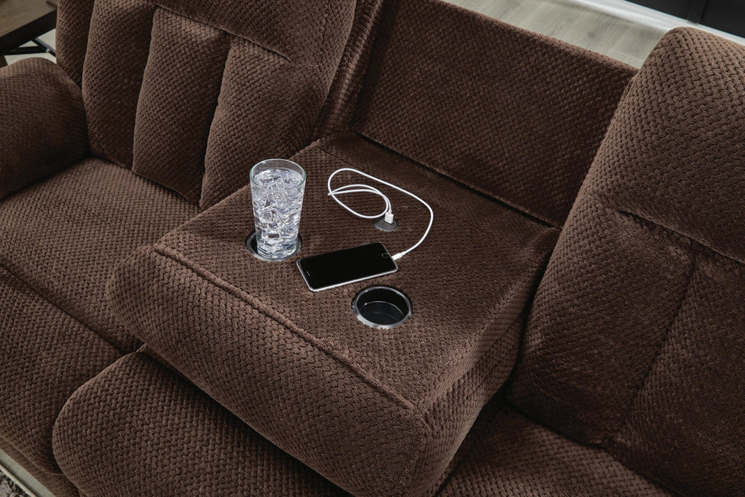Five Star Furniture - Observation Power Reclining Sofa with Drop Down Table
