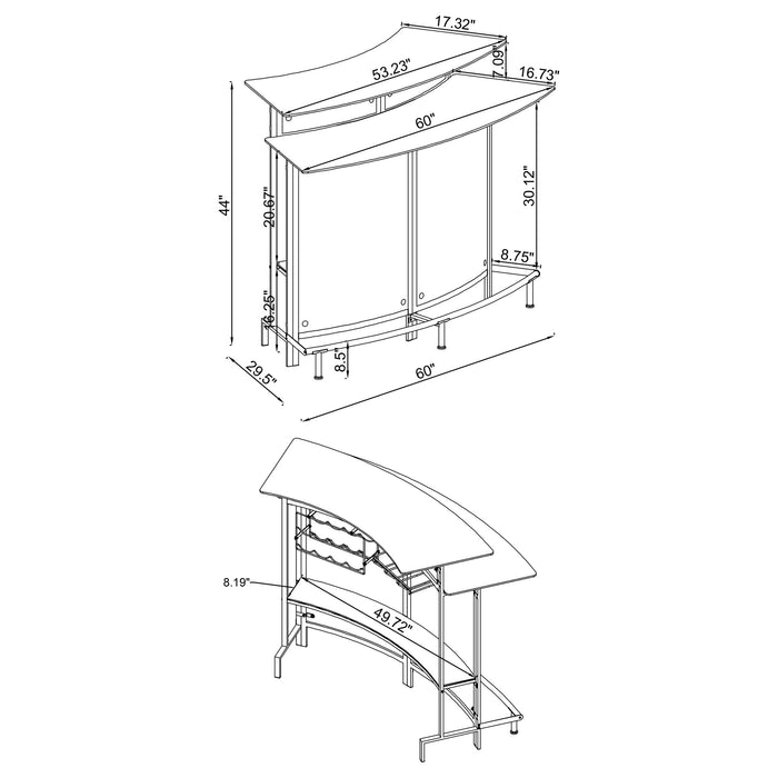 Five Star Furniture - Keystone Home Bar