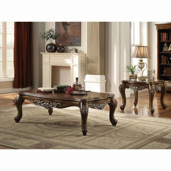 Five Star Furniture - Latisha Antique Oak Coffee Table
