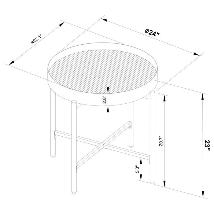 Five Star Furniture - Ozella End Table