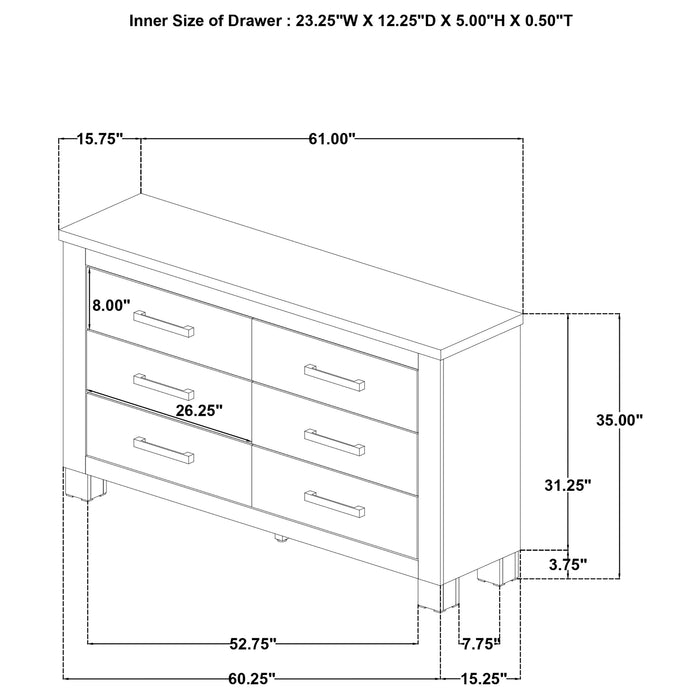 Five Star Furniture - Oakglen Bedroom Set