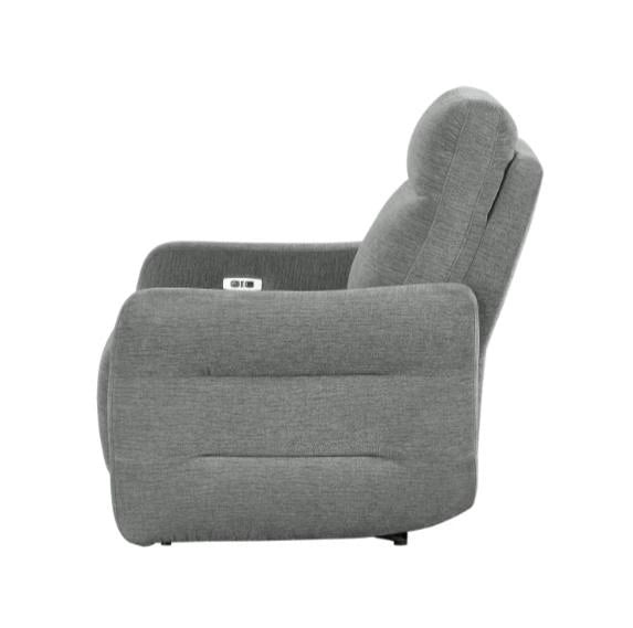 Five Star Furniture - Edition Power Lay Flat Reclining Chair in Dove Grey 9804DV-1PWH
