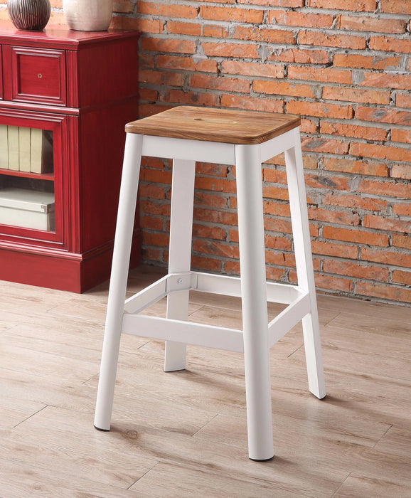 Five Star Furniture - Jacotte Natural & White Bar Stool (1Pc)