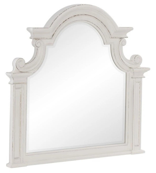 Five Star Furniture - Baylesford Mirror in Antique White 1624W-6