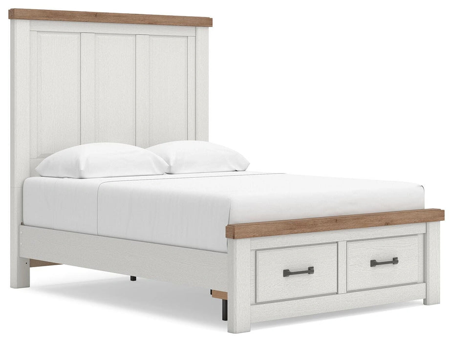 Five Star Furniture - Ashley Savonport Full Panel Storage Bed