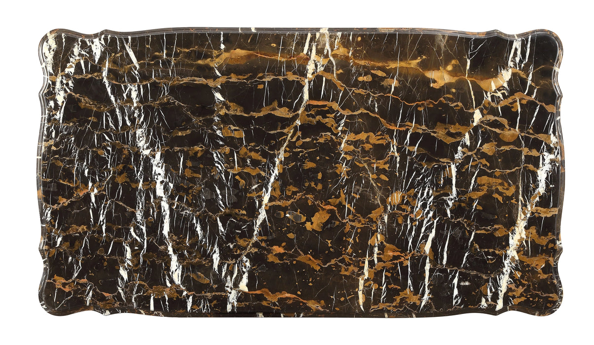 Five Star Furniture - Forsythia Marble & Walnut Coffee Table