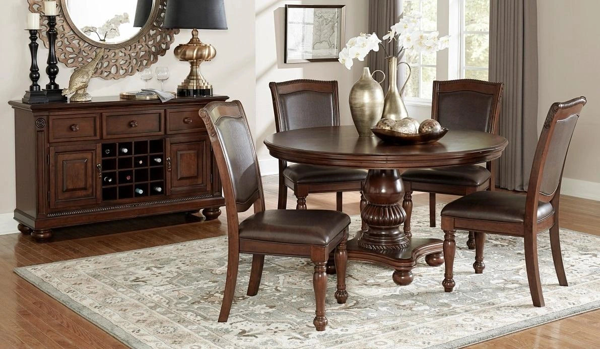 Five Star Furniture - Lordsburg Server in Brown Cherry 5473-40
