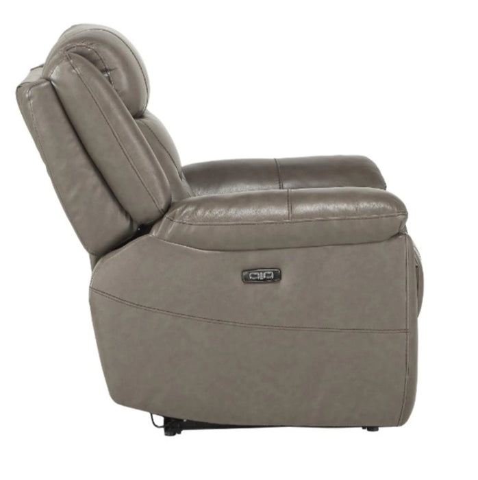 Five Star Furniture - Danio Power Double Reclining Chair with Power Headrests in Brownish Gray 9528BRG-1PWH
