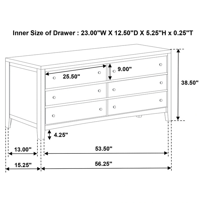 Five Star Furniture - Wilkes Bedroom Set