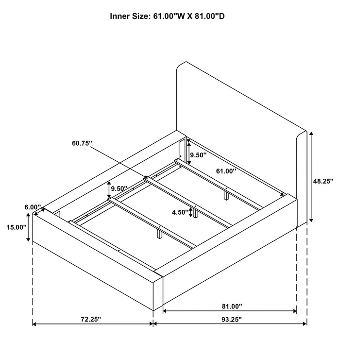 Five Star Furniture - Rebecca Panel Bed