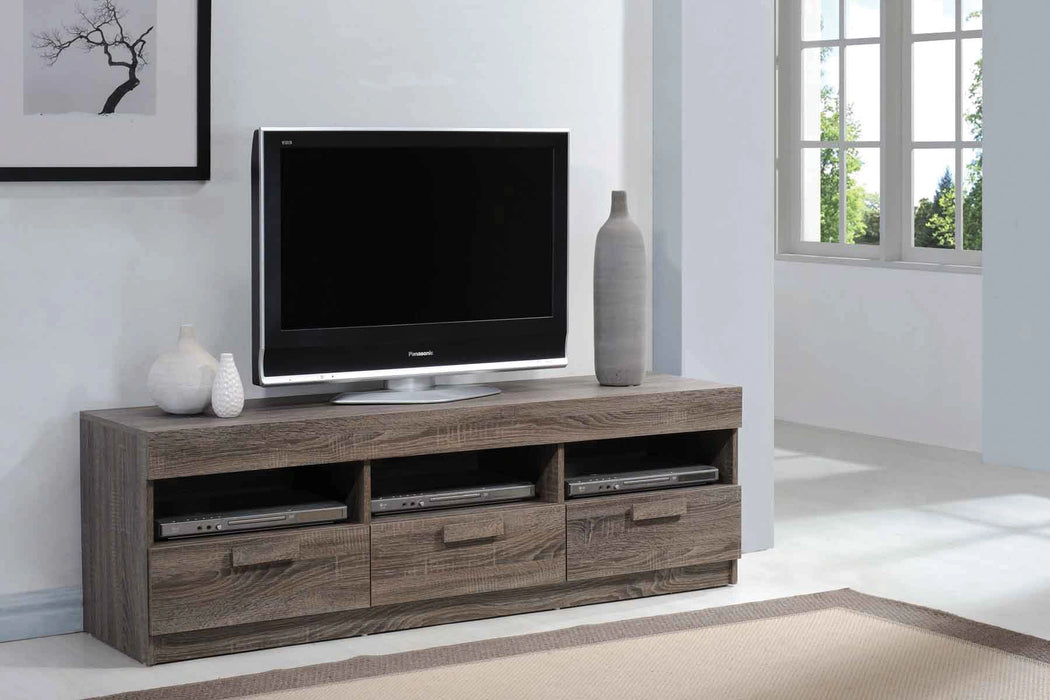 Five Star Furniture - Alvin Rustic Oak TV Stand