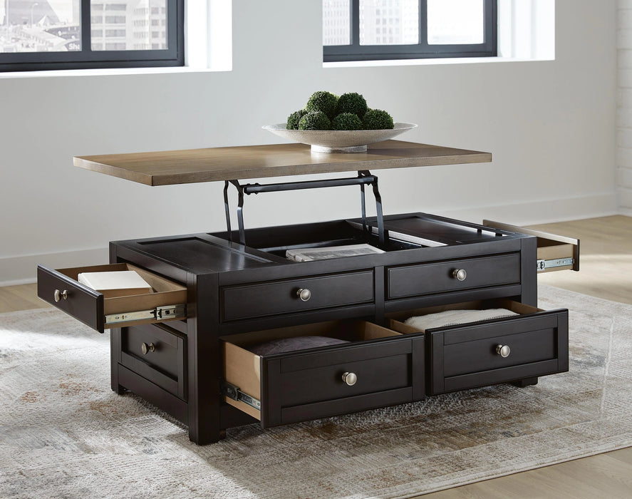 Five Star Furniture - Drazmine Lift-Top Coffee Table