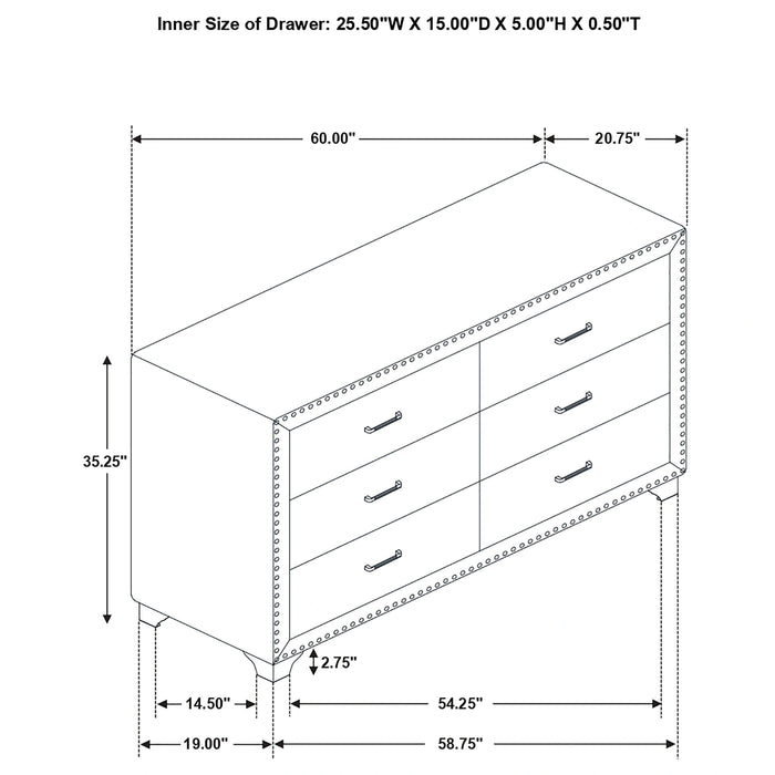 Five Star Furniture - Melody Bedroom Set