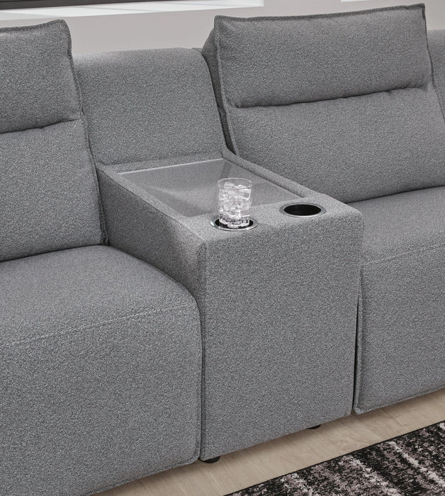 Five Star Furniture - Modmax II Reclining Sectional with Console