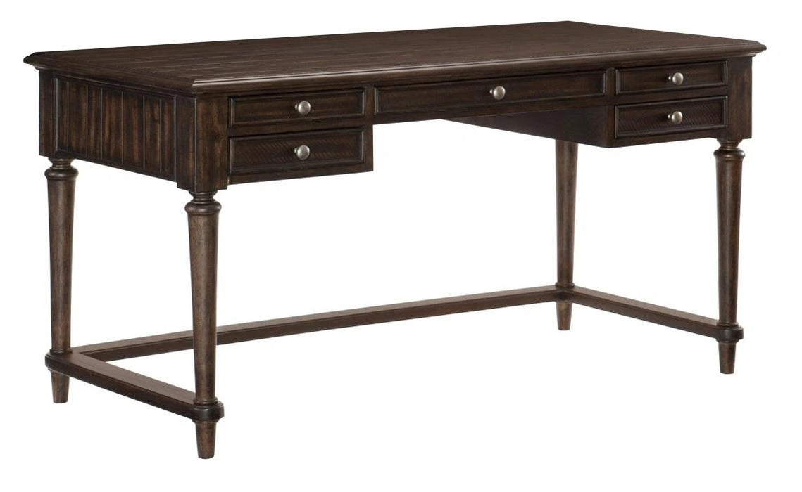 Five Star Furniture - Cardano Writing Desk w/ 3 Working Drawers in Charcoal 1689-16