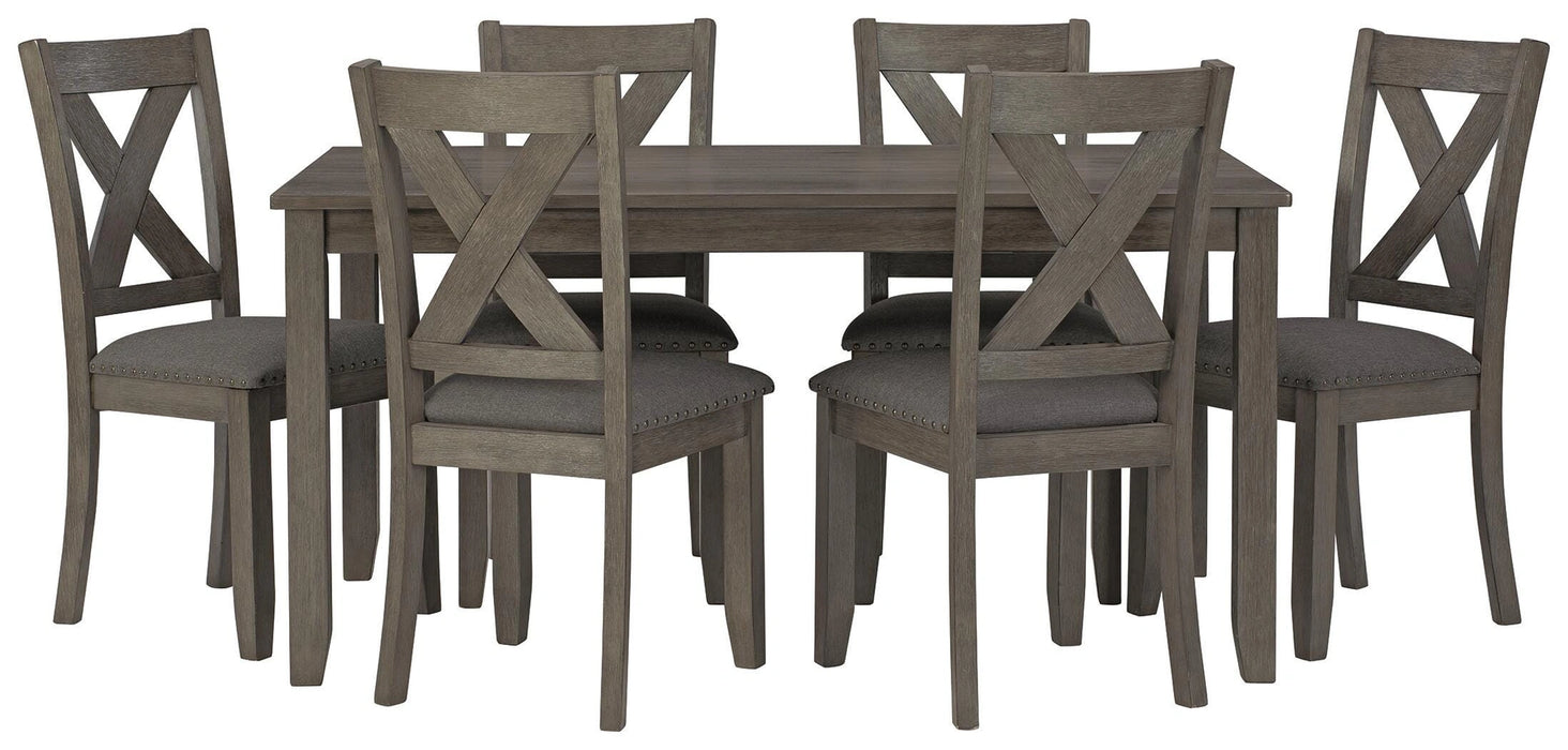 Five Star Furniture - Caitbrook Dining Table and Chairs (Set of 7)