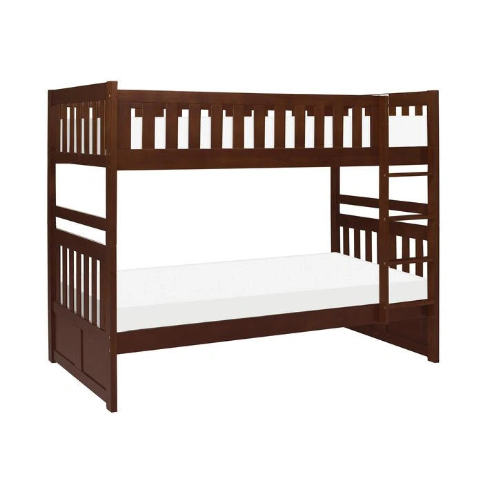 Five Star Furniture - Rowe Twin/Twin Bunk Bed in Dark Cherry B2013DC-1*