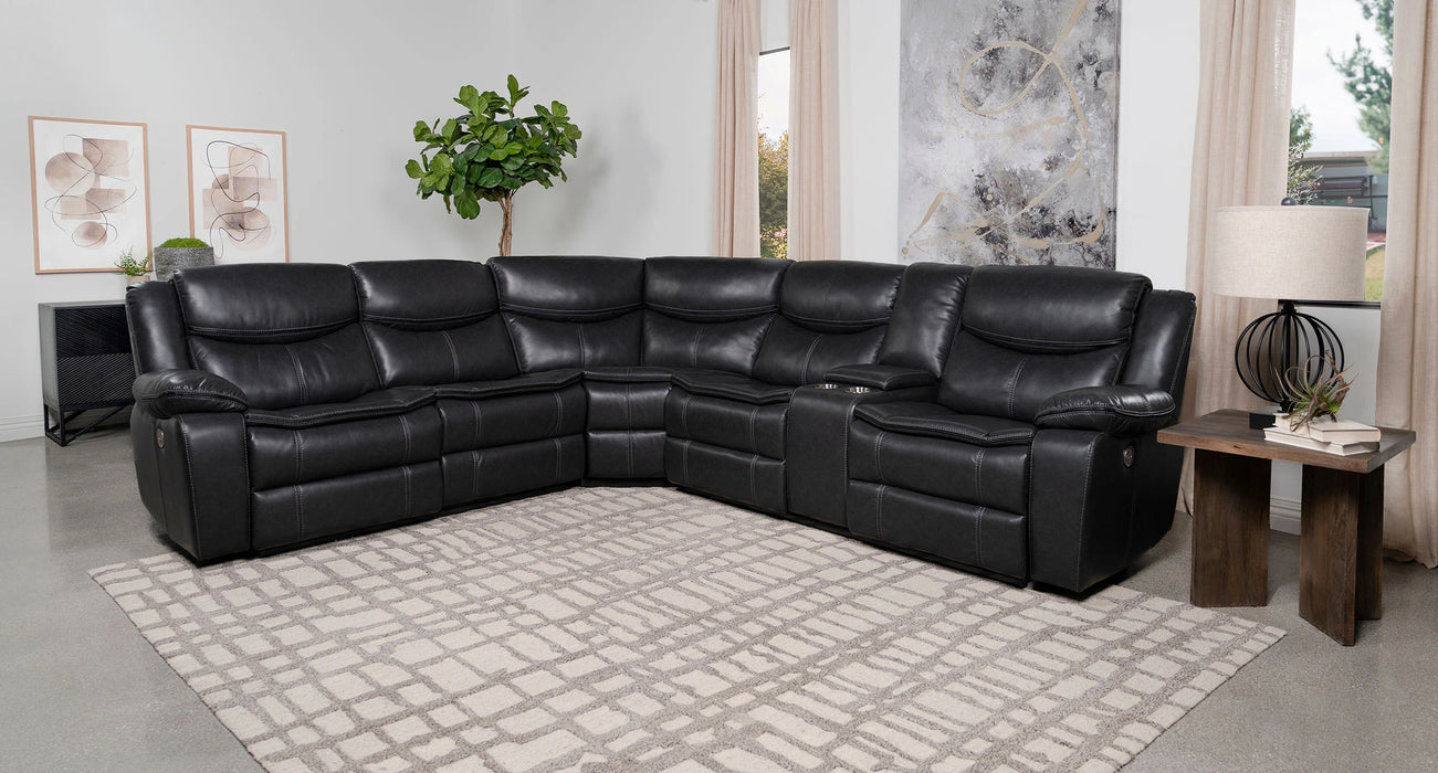 Five Star Furniture - Sycamore Power Reclining Sectional Sofa