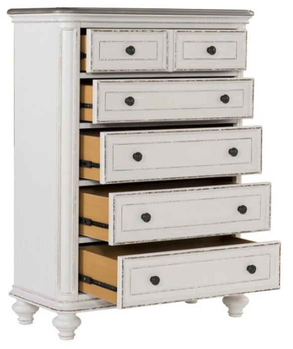 Five Star Furniture - Baylesford Chest in Two Tone 1624W-9