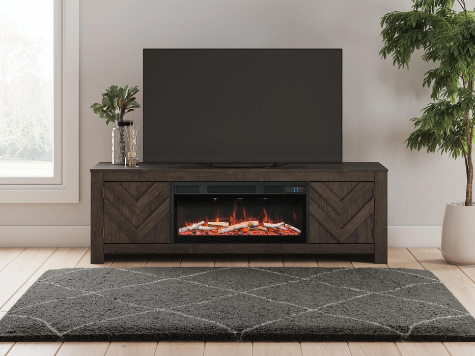 Five Star Furniture - Cayboni 71" TV Stand with Electric Fireplace