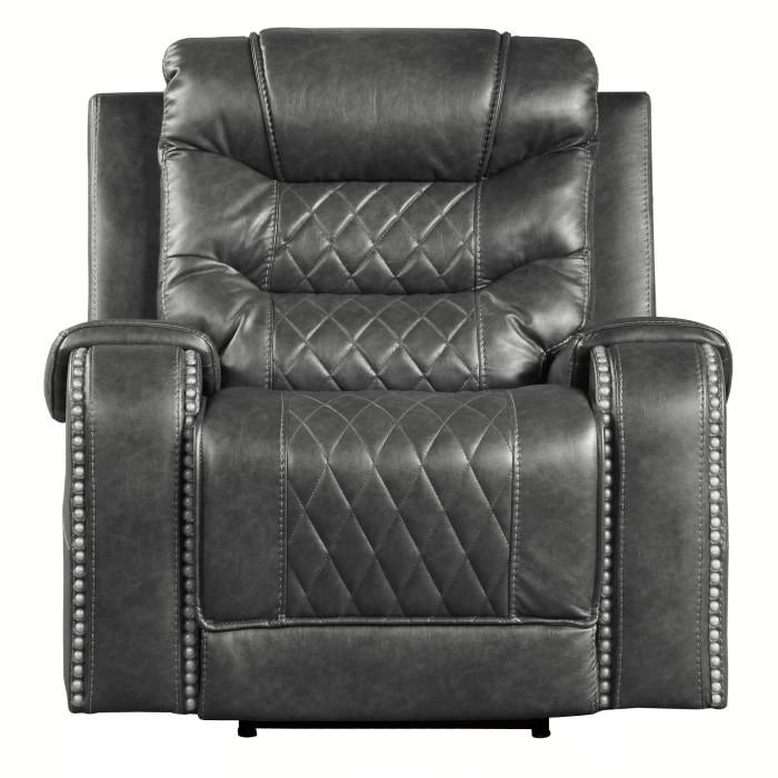 Five Star Furniture - Putnam Power Reclining Chair in Gray 9405GY-1PW