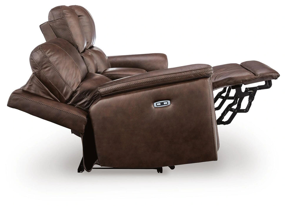 Five Star Furniture - Bleckley Power Reclining Loveseat with Console