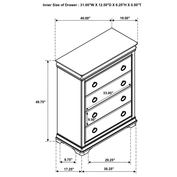 Five Star Furniture - Garland Chest of Drawers