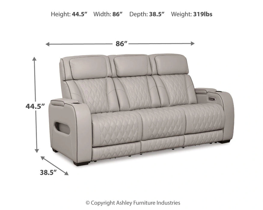 Five Star Furniture - Boyington Power Reclining Sofa & Loveseat (2-Piece Set)