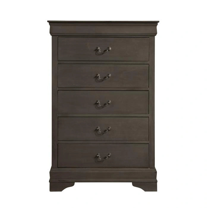 Five Star Furniture - Mayville 5 Drawer Chest in Gray 2147SG-9