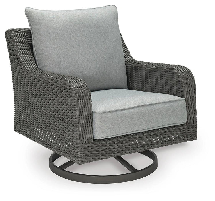 Five Star Furniture - Elite Park Outdoor Swivel Lounge with Cushion