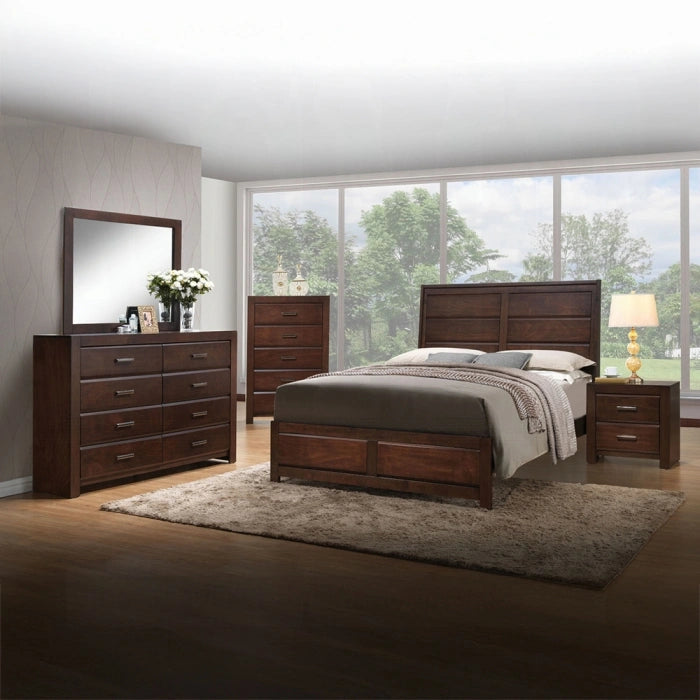 Five Star Furniture - Oberreit Walnut Eastern King Bed