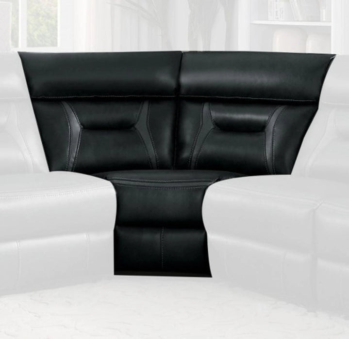 Five Star Furniture - Amite 6pc Sectional Sofa in Dark Gray