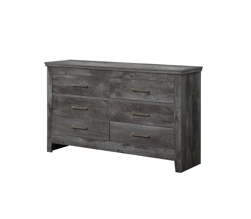 Five Star Furniture - Vidalia Rustic Gray Oak Dresser