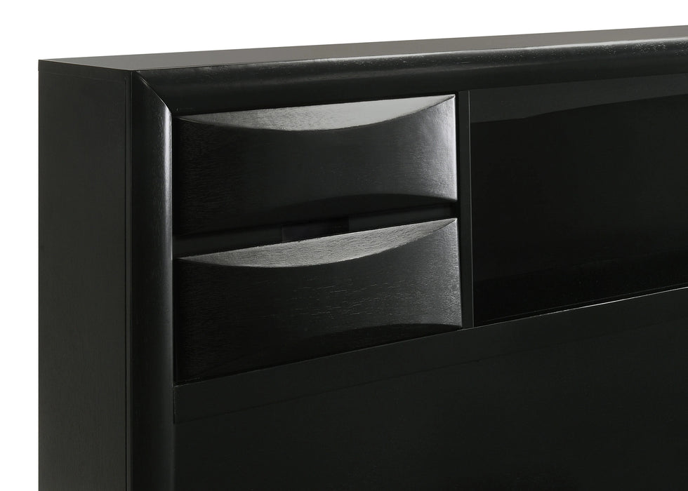 Five Star Furniture - Briana Bookcase Platform Storage Bed