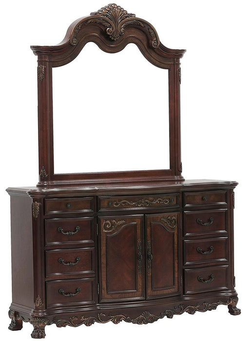 Five Star Furniture - Deryn Park Mirror in Cherry 2243-6