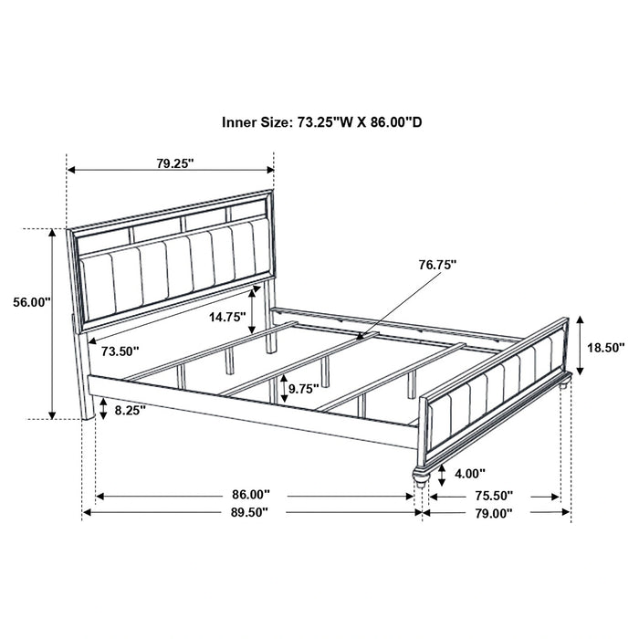 Five Star Furniture - Barzini Bedroom Set