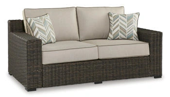 Five Star Furniture - Coastline Bay Outdoor Loveseat with Cushion