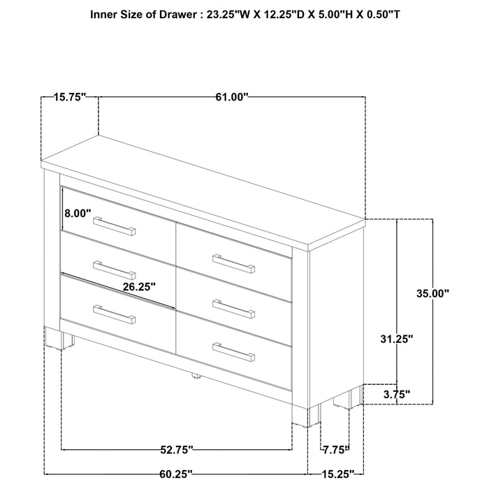 Five Star Furniture - Oakglen Bedroom Set