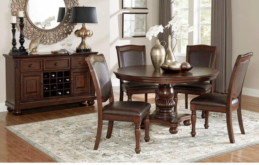 Five Star Furniture - Lordsburg Server in Brown Cherry 5473-40